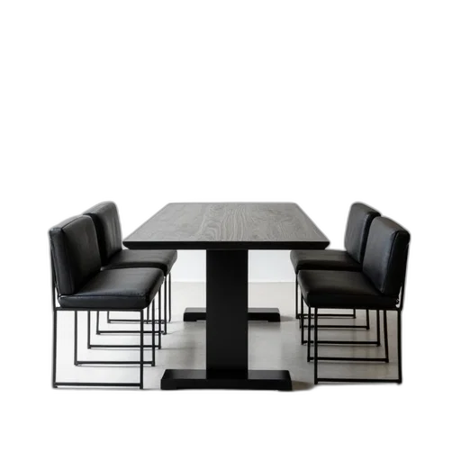 furniture, 3d render, monochrome, rectangular transparent PNG cut-out