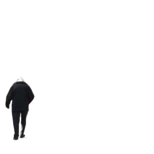 jacket, staff, umbrella, creature transparent PNG cut-out