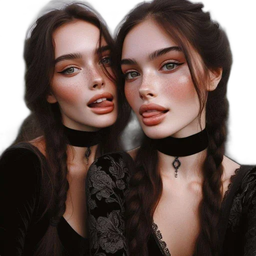 jewelry, face, hair, dress transparent PNG cut-out