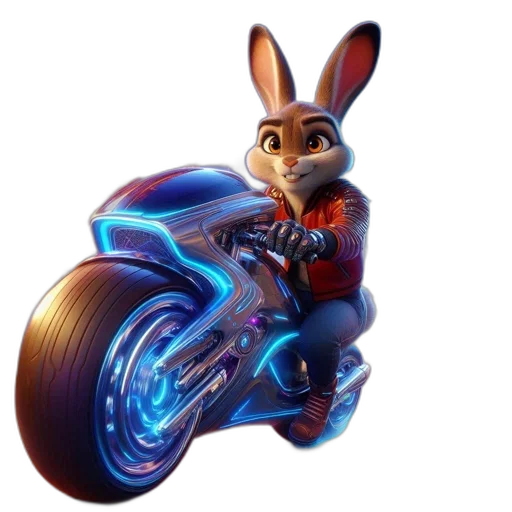 car, animal, concept art, 3d render transparent PNG cut-out