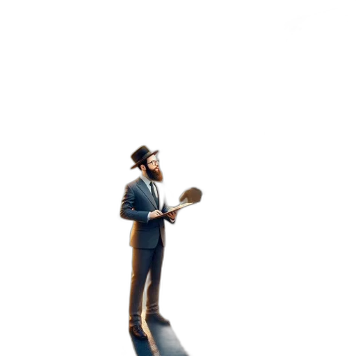 staff, hat, umbrella, robot transparent PNG cut-out