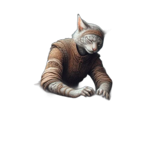 staff, creature, animal, robot transparent PNG cut-out