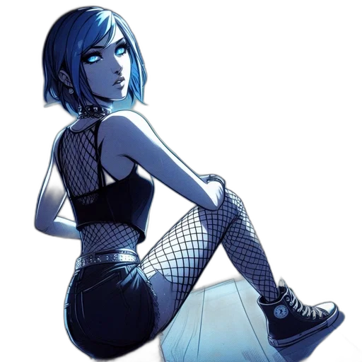 dress, comic book art, concept art, cartoon transparent PNG cut-out