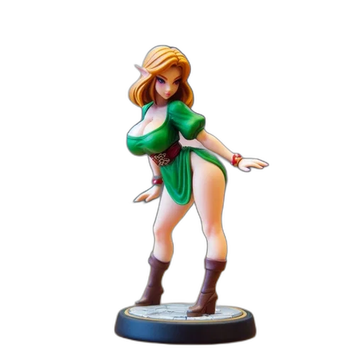 concept art, 3d render, fantasy art, pixel art transparent PNG cut-out