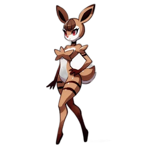 dress, staff, animal, creature transparent PNG cut-out