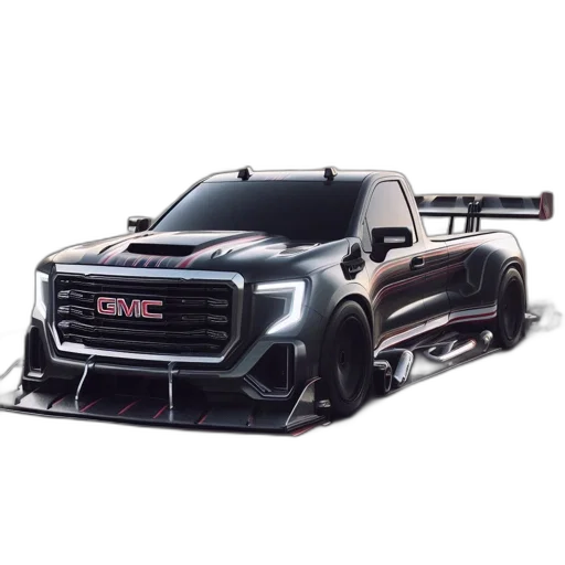 weapon, car, 3d render, concept art transparent PNG cut-out