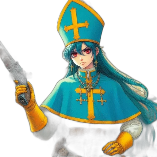 staff, sword, weapon, crown transparent PNG cut-out
