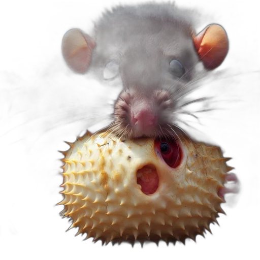 food, animal, creature, photorealistic transparent PNG cut-out