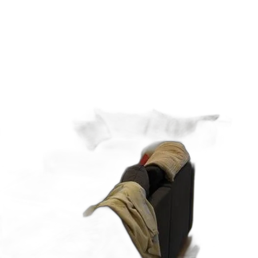 shoes, hat, robot, weapon transparent PNG cut-out