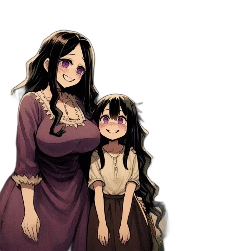 dress, concept art, anime, fantasy art transparent PNG cut-out