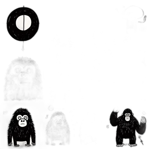 animal, creature, mask, concept art transparent PNG cut-out