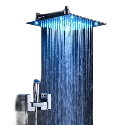 umbrella, 3d render, photorealistic, blue transparent PNG cut-out