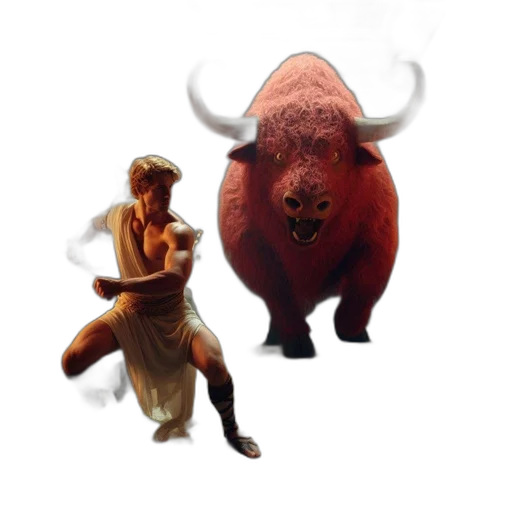animal, concept art, 3d render, fantasy art transparent PNG cut-out