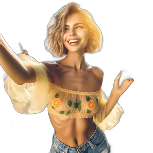 flower, concept art, photorealistic, oil painting transparent PNG cut-out