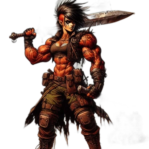 weapon, concept art, fantasy art, comic book art transparent PNG cut-out