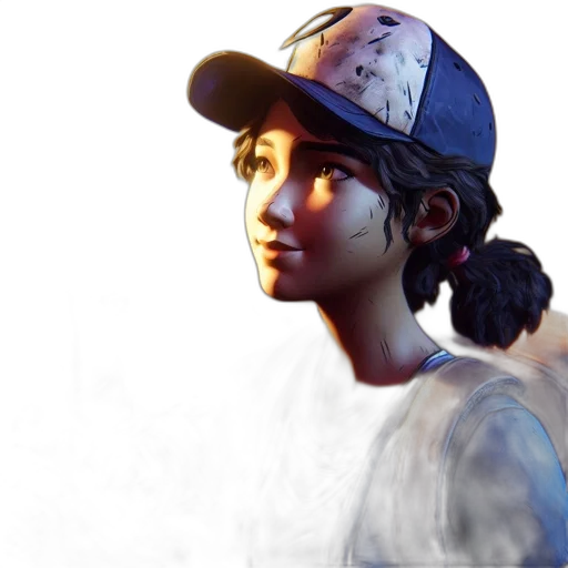 hat, face, photorealistic, concept art transparent PNG cut-out