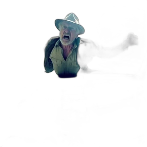 staff, hat, creature, concept art transparent PNG cut-out