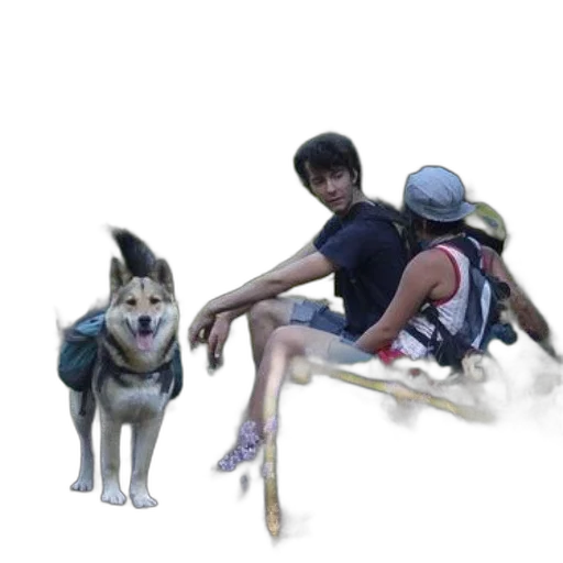animal, creature, umbrella, staff transparent PNG cut-out