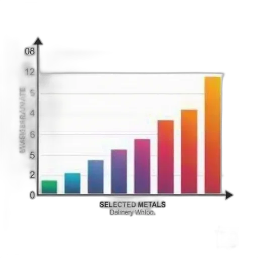 pastel, bar, graph, displaying transparent PNG cut-out