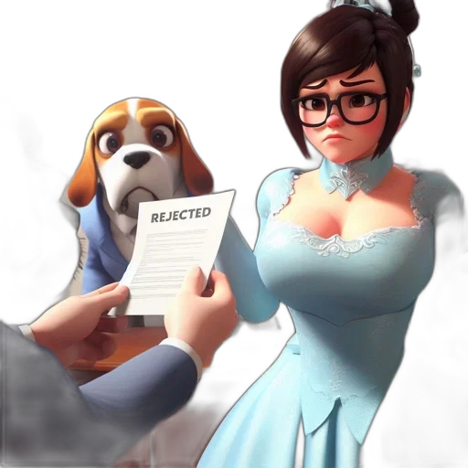 dress, robot, staff, animal transparent PNG cut-out