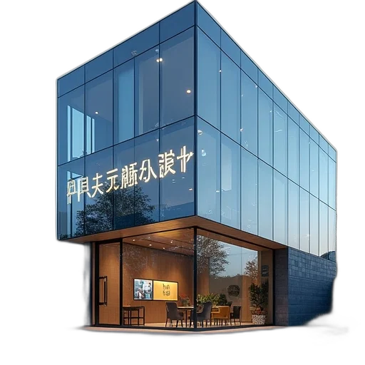 building, furniture, 3d render, photorealistic transparent PNG cut-out