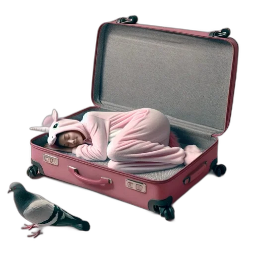 furniture, staff, robot, vaporwave transparent PNG cut-out
