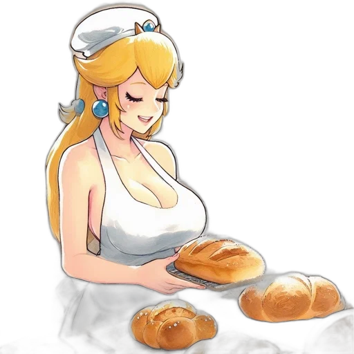 food, dress, concept art, pixel art transparent PNG cut-out