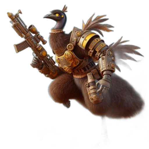 weapon, animal, staff, dragon transparent PNG cut-out