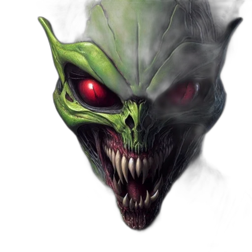 mask, creature, face, dragon transparent PNG cut-out