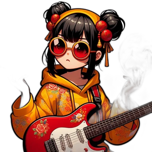 jacket, anime, cartoon, pixel art transparent PNG cut-out