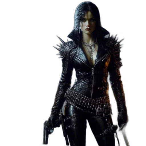concept art, fantasy art, comic book art, 3d render transparent PNG cut-out