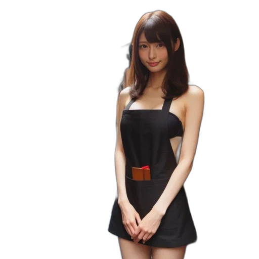 dress, staff, jewelry, robot transparent PNG cut-out