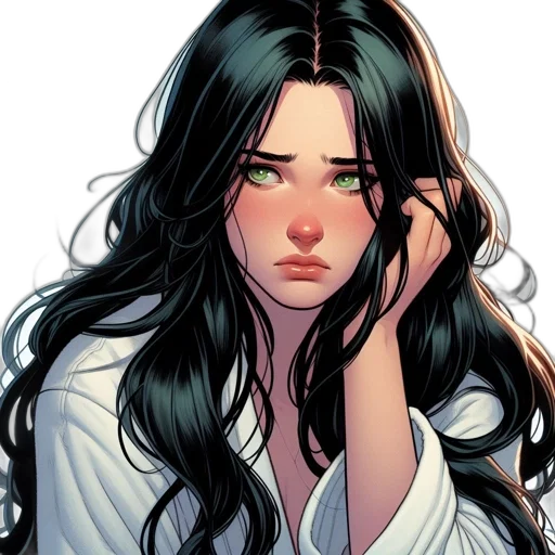 comic book art, concept art, fantasy art, cartoon transparent PNG cut-out