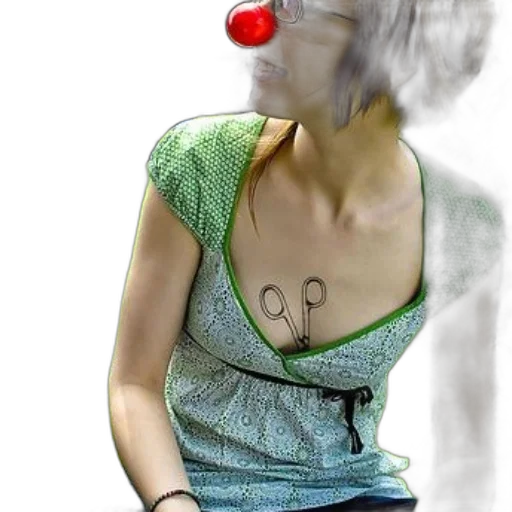 mask, face, dress, jewelry transparent PNG cut-out