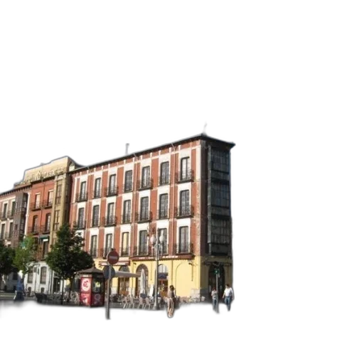 building, 3d render, photorealistic, concept art transparent PNG cut-out
