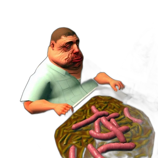 food, creature, animal, face transparent PNG cut-out
