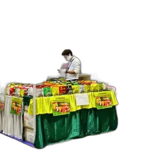 food, furniture, booth, event transparent PNG cut-out
