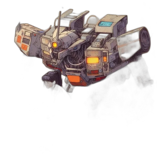 robot, weapon, car, creature transparent PNG cut-out