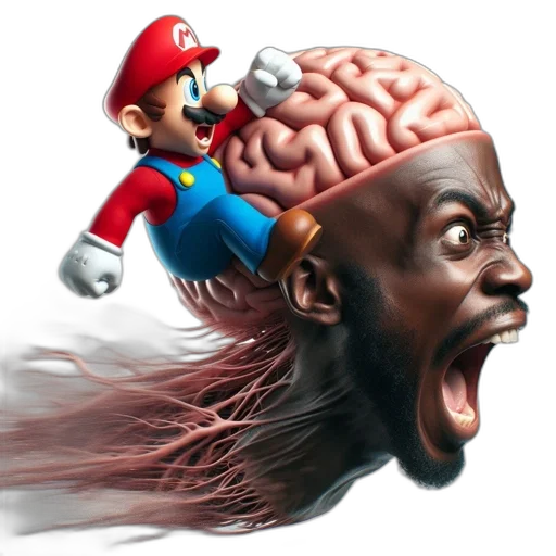 face, hair, crown, concept art transparent PNG cut-out