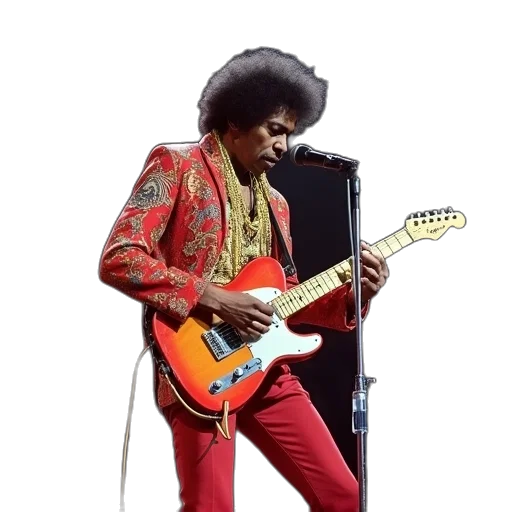 jacket, hair, photo, jimi transparent PNG cut-out