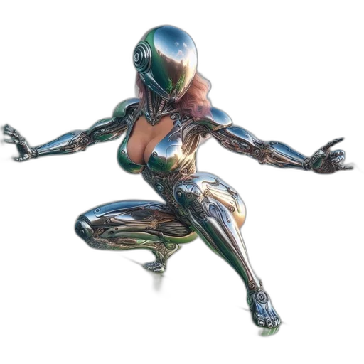 robot, creature, jewelry, concept art transparent PNG cut-out