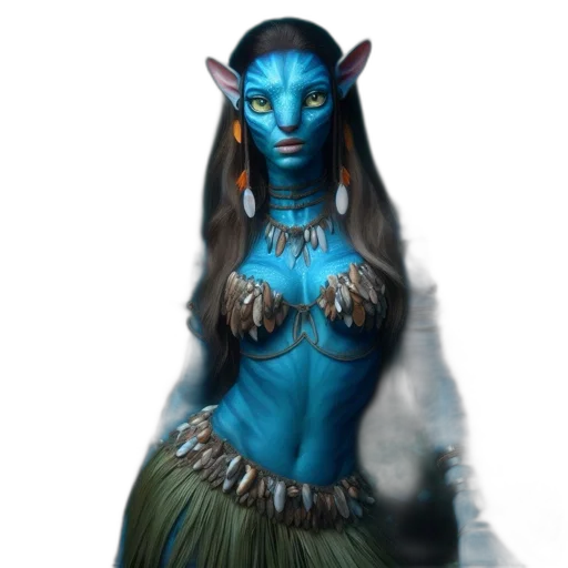 mask, creature, staff, jewelry transparent PNG cut-out