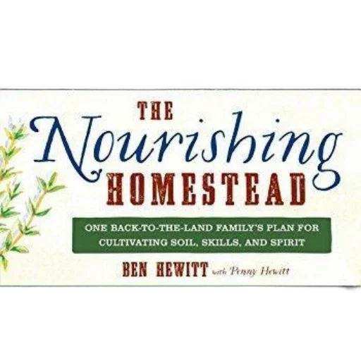nourishing, homestead, book, cover transparent PNG cut-out