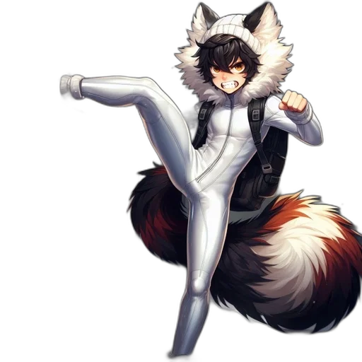 staff, jacket, animal, concept art transparent PNG cut-out