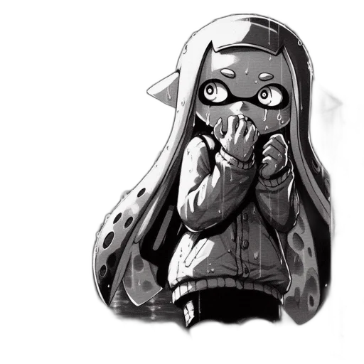 mask, jacket, creature, robot transparent PNG cut-out