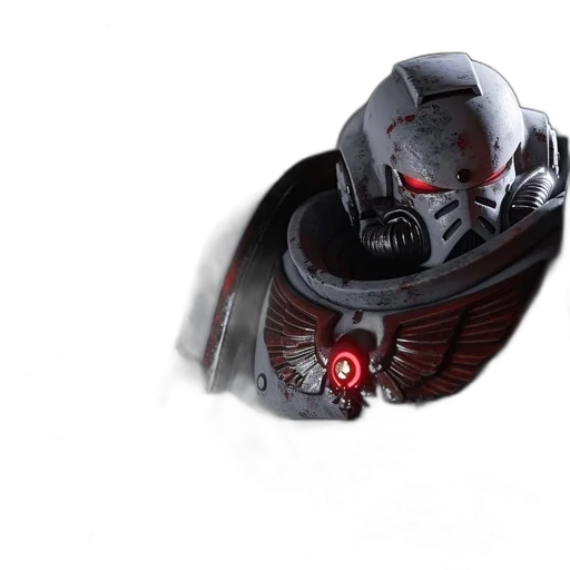 mask, robot, concept art, 3d render transparent PNG cut-out