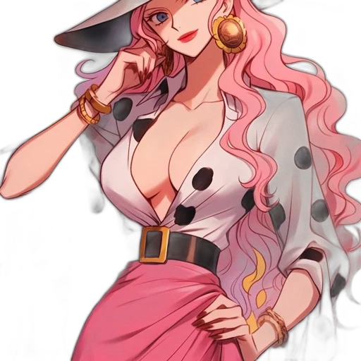 dress, hat, staff, jacket transparent PNG cut-out