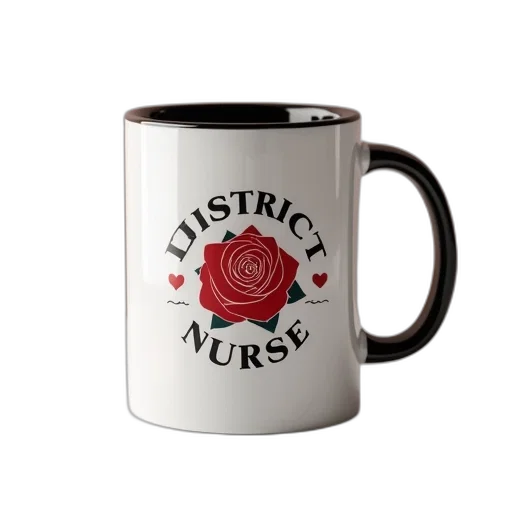 logo, district, nurse, rose transparent PNG cut-out