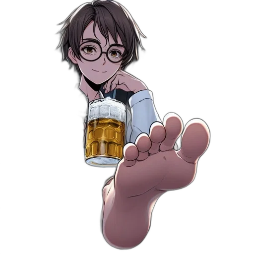 shoes, bottle, weapon, creature transparent PNG cut-out