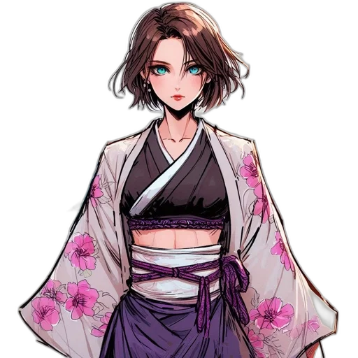 staff, flower, pixel art, concept art transparent PNG cut-out